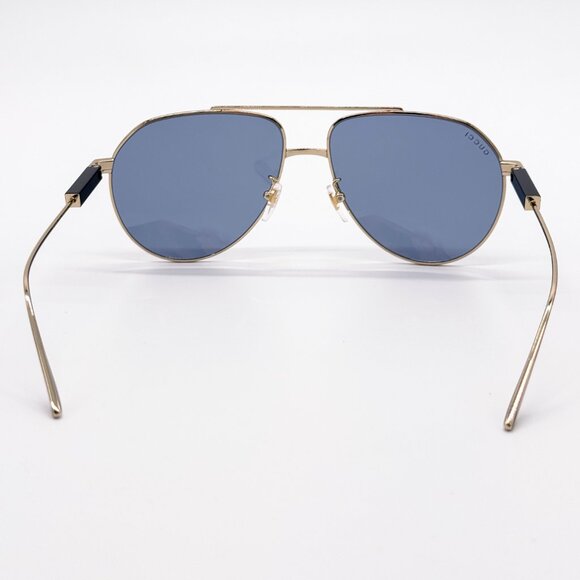 NEW GUCCI GG1311S 003 UNISEX METAL AVIATOR SUNGLASSES - Picture 8 of 14